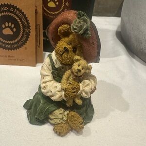 Boyd’s bear PATRICIA with Buddy